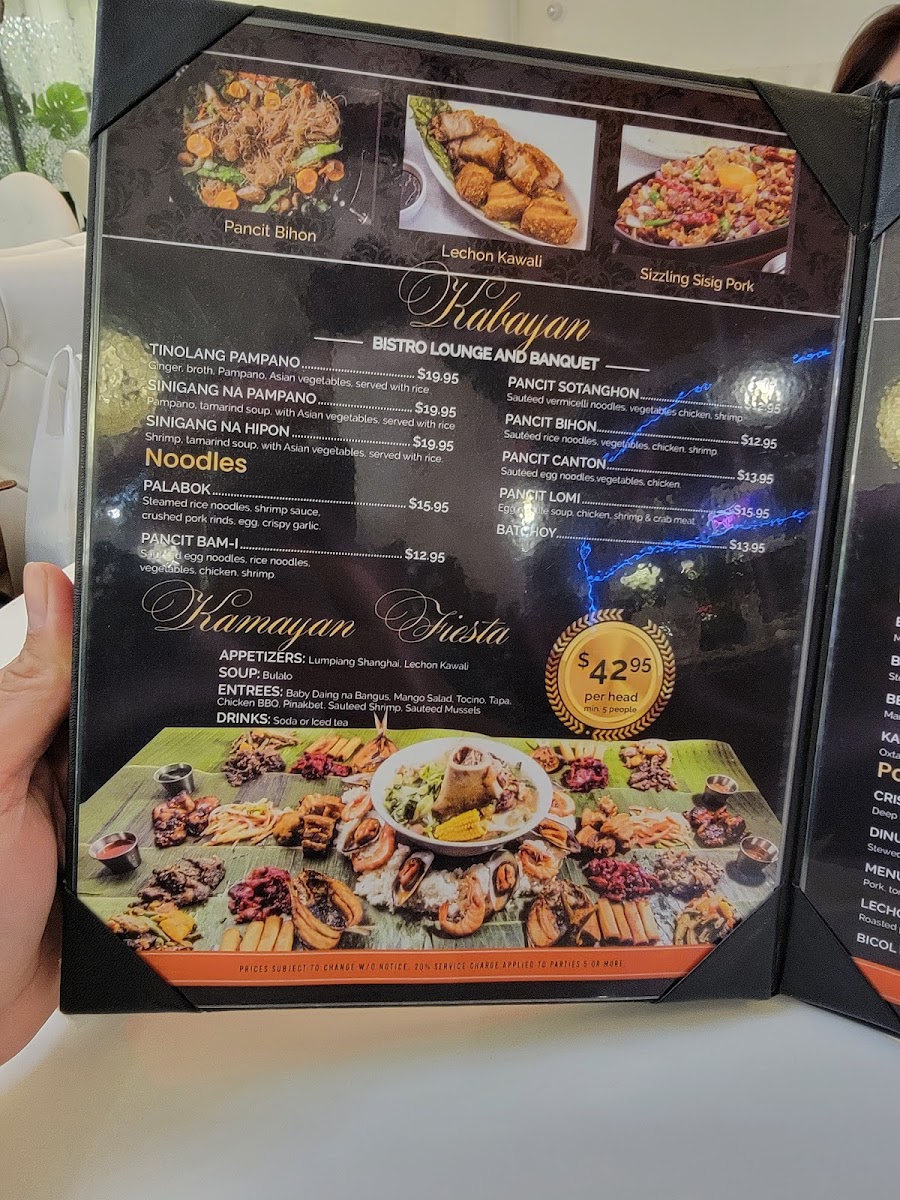 Menu Kabayan Bistro Lounge And Banquet-9
